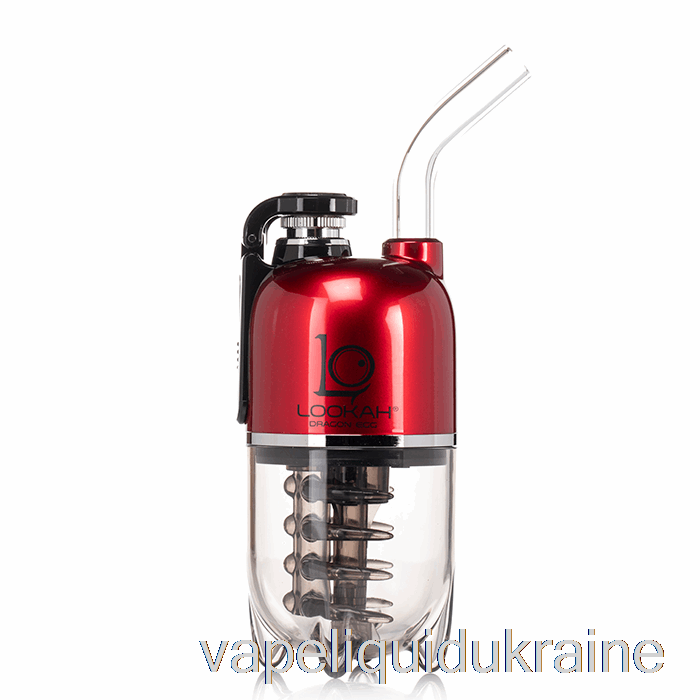 Vape Liquid Ukraine Lookah Dragon Egg E-Rig Vapor Kit Red